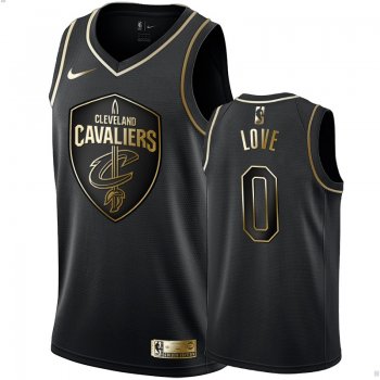 Cleveland Cavaliers #0 Kevin Love Golden Edition Jersey