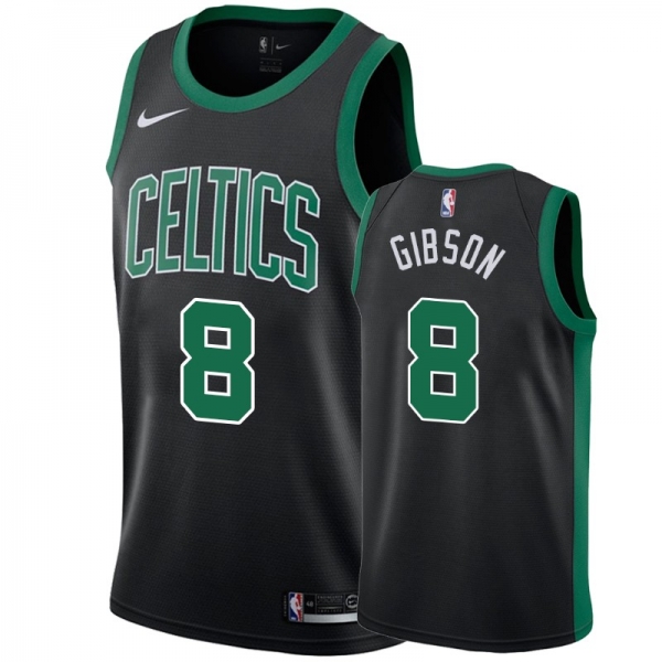 Boston Celtics #8 Jonathan Gibson Statement Jersey