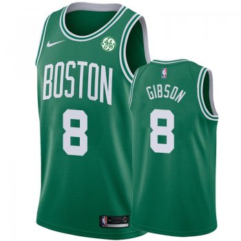 Boston Celtics #8 Jonathan Gibson Icon Jersey