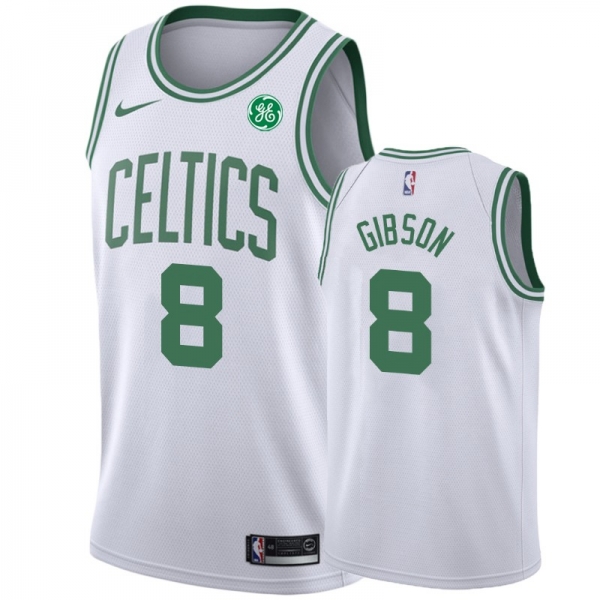 Boston Celtics #8 Jonathan Gibson Association Jersey