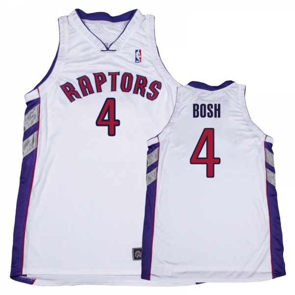 Toronto Raptors #4 Chris Bosh Throwback Jersey