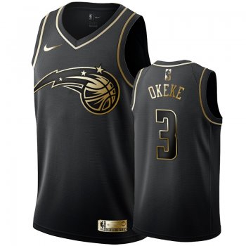 Orlando Magic #3 Chuma Okeke Golden Edition Jersey