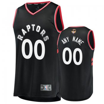 Warriors Custom Charcoal 2019 NBA Finals Statement Replica Jersey