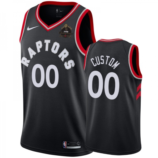 Custom Toronto Raptors 2019 Finals Champions Men's Statement Jersey