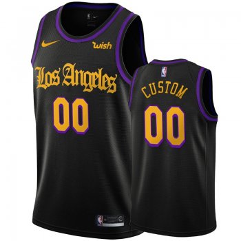 Los Angeles Lakers #00 Custom City Jersey