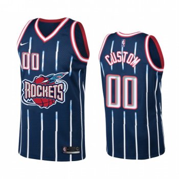 Houston Rockets #00 Custom Hardwood Classics Jersey