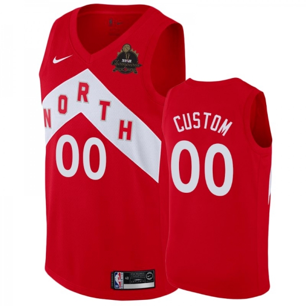 Toronto Raptors #00 Custom Finals Champions Jersey