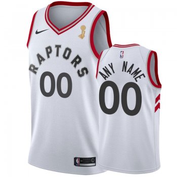 Toronto Raptors #00 Custom Finals Champions Jersey