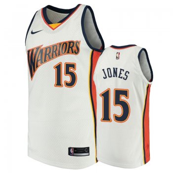 Golden State Warriors #15 Damian Jones Hardwood Classics Jersey