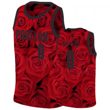 Portland Trail Blazers #0 Damian Lillard Fashion Jersey