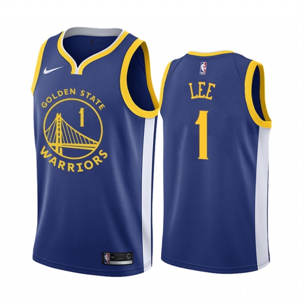 Golden State Warriors #1 Damion Lee Icon Jersey