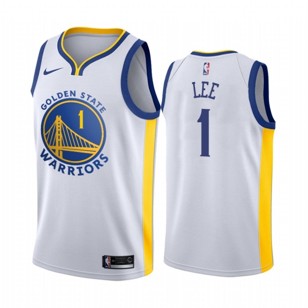 Golden State Warriors #1 Damion Lee Association Jersey