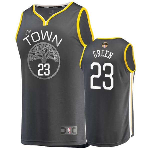 Golden State Warriors #23 Draymond Green NBA Finals Jersey