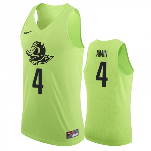 NCAA Basketball #4 Ehab Amin College Basketball Jersey