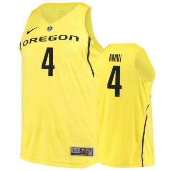 NCAA Basketball #4 Ehab Amin College Basketball Jersey