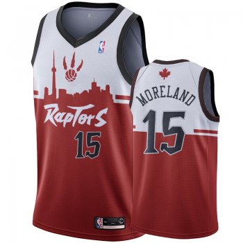 Toronto Raptors #15 Eric Moreland Hometown Collection Jersey