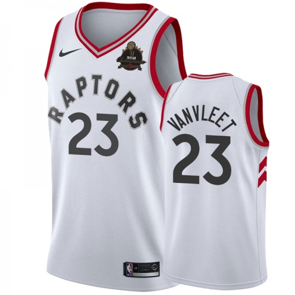 Toronto Raptors #23 Fred VanVleet Finals Champions Jersey