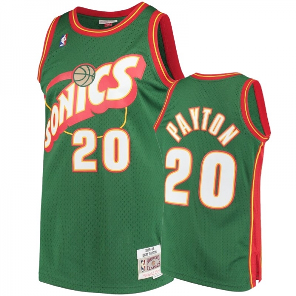 Men's Gary Payton SuperSonics Hardwood Classics Jersey