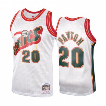 Seattle SuperSonics #20 Gary Payton Hardwood Classics Jersey