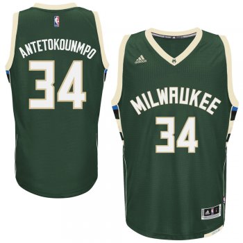 Milwaukee Bucks Giannis Antetokounmpo Hardwood Classics Jersey