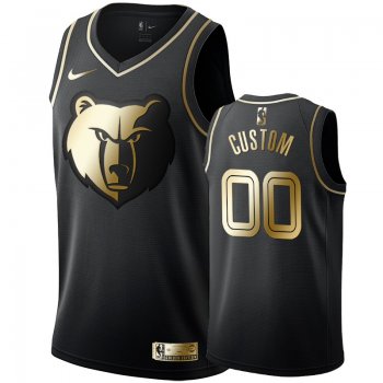 Memphis Grizzlies #00 Custom Golden Edition Jersey