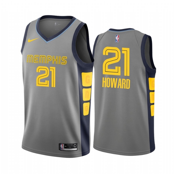 Memphis Grizzlies #21 Dwight Howard City Jersey