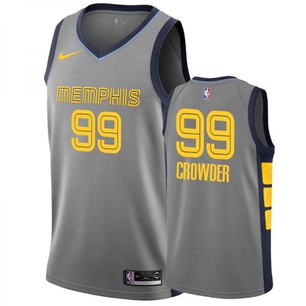 Memphis Grizzlies #99 Jae Crowder City Jersey