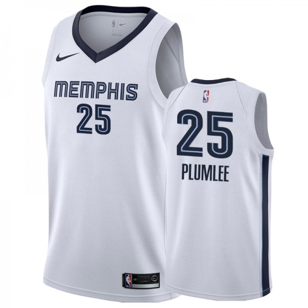 Memphis Grizzlies #25 Miles Plumlee Association Jersey