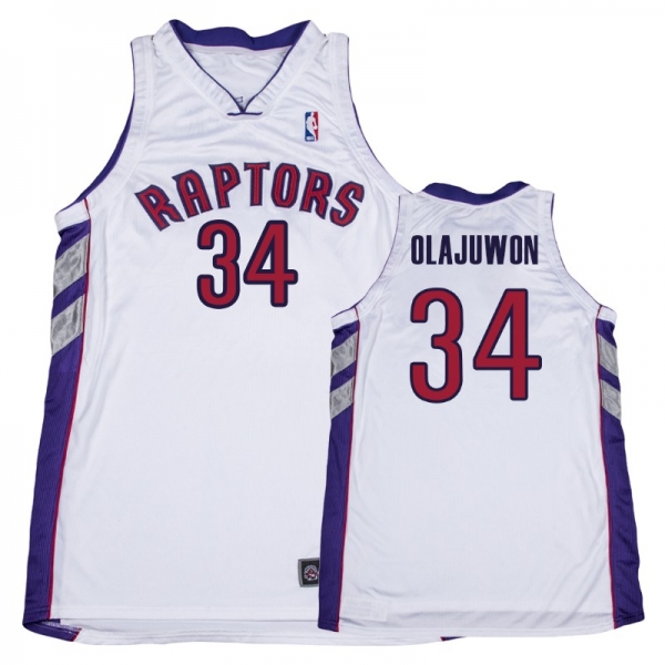 Raptors Hakeem Olajuwon 2001-02 Throwback Jersey