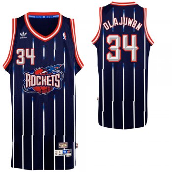 Houston Rockets Hakeem Olajuwon Hardwood Classics Jersey