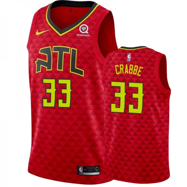 Atlanta Hawks #33 Allen Crabbe Statement Jersey