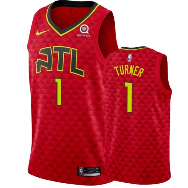 Atlanta Hawks #1 Evan Turner Statement Jersey