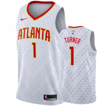 Atlanta Hawks #1 Evan Turner Association Jersey