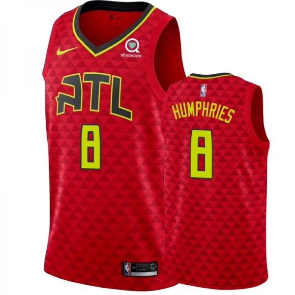 Atlanta Hawks #8 Isaac Humphries Statement Jersey