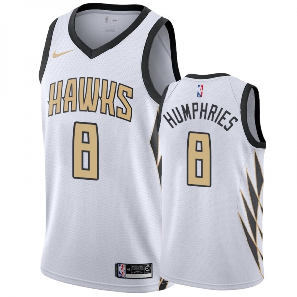 Atlanta Hawks #8 Isaac Humphries City Jersey