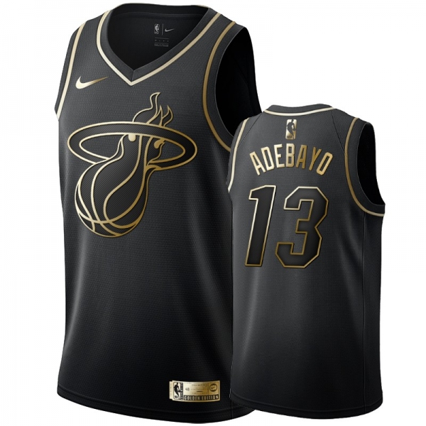 Miami Heat #13 Bam Adebayo Golden Edition Jersey