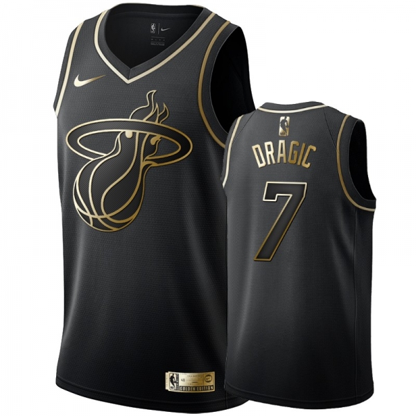 Miami Heat #7 Goran Dragic Golden Edition Jersey