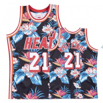 Miami Heat #21 Hassan Whiteside Fashion Jersey