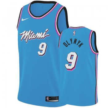 Miami Heat #9 Kelly Olynyk City Jersey