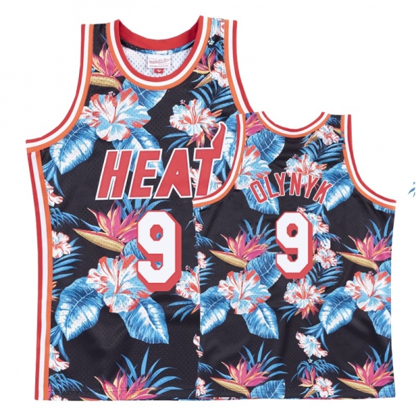 Miami Heat #9 Kelly Olynyk Fashion Jersey