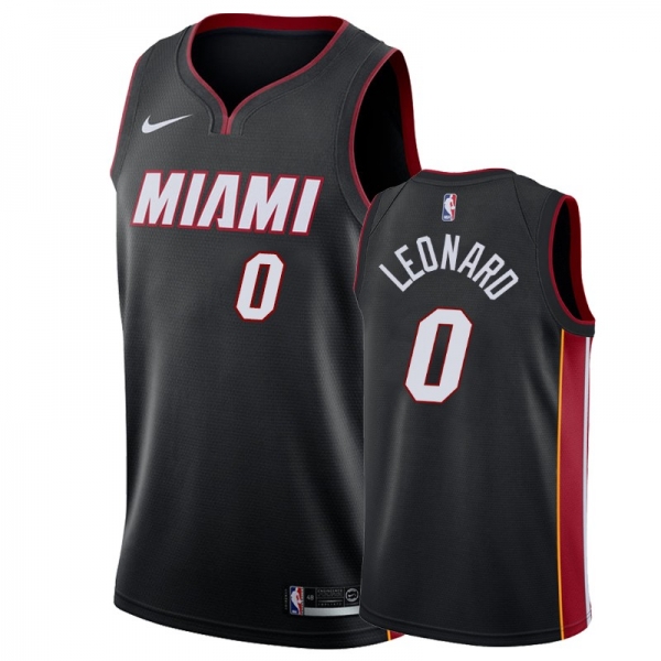 Miami Heat #0 Meyers Leonard Icon Jersey