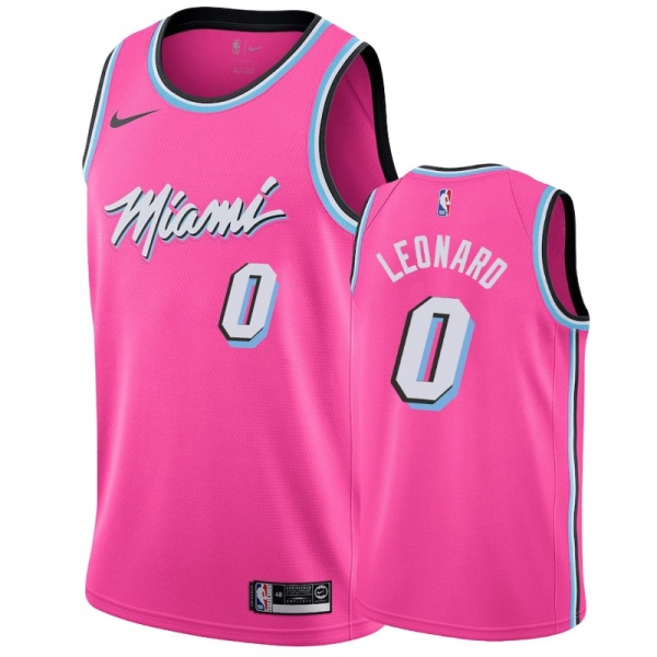 Miami Heat #0 Meyers Leonard Earned Jersey