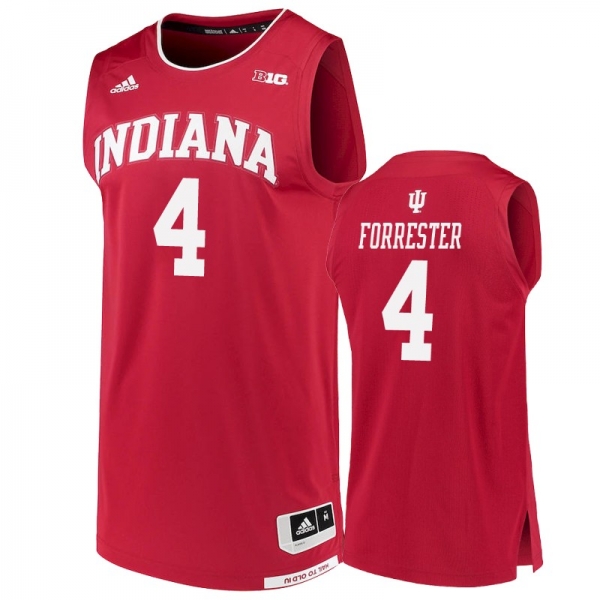 NCAA Basketball #4 Jake Forrester Replica Jersey