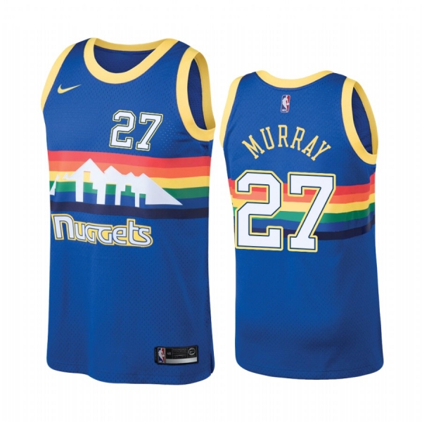 Denver Nuggets #27 Jamal Murray Hardwood Classics Jersey