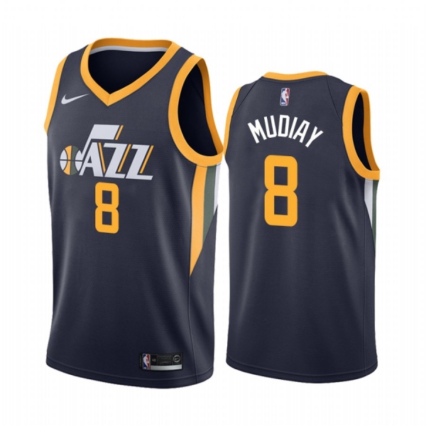 Utah Jazz #8 Emmanuel Mudiay Icon Jersey