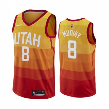 Jazz Emmanuel Mudiay City Men's Jersey