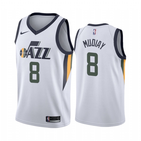 Utah Jazz #8 Emmanuel Mudiay Association Jersey