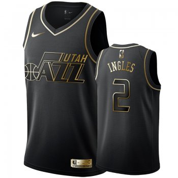 Utah Jazz #2 Joe Ingles Golden Edition Jersey