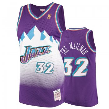 Karl Malone #32 Jazz The Mailman Swingman Jersey