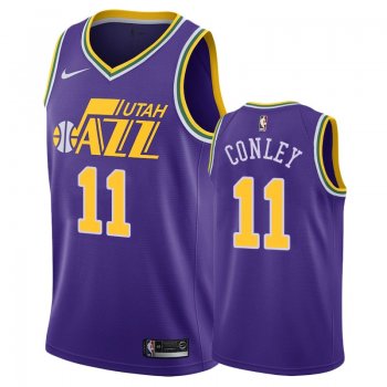 Utah Jazz #10 Mike Conley Hardwood Classics Jersey